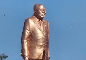 Mahama accused the NPP government of prioritizing high-profile events like statue unveilings