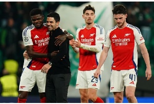 Thomas Partey delivered a standout performance on Wednesday night