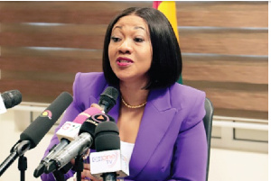 Jean Mensa, chairperson for Electoral Commission of Ghana