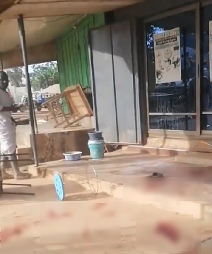 Police are now searching for the suspects responsible for the brutal attack