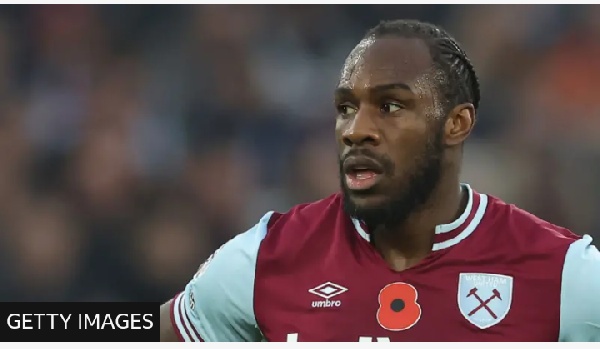 Jamaica striker Michail Antonio is West Ham's record goalscorer in the Premier League
