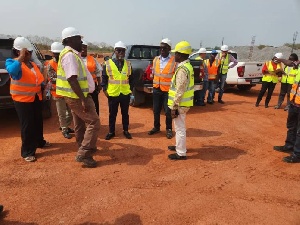 Professor Gyampo reaffirmed government support for local firms in infrastructure projects