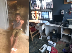 Despite a thorough search, no suspects were found
