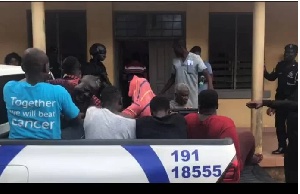 The suspects were remanded into police custody following a court session on Tuesday