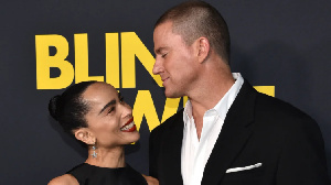 Zoë Kravitz and Channing Tatum