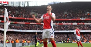 Mikel Merino has scored five Premier League goals this season
