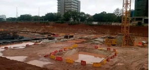 The project, intended as a symbol of Ghana’s Christian heritage, remains a key government commitment