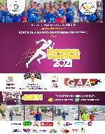 Ismael Fialor and Sakat Lariba were crowned the 2020 Koforidua Marathon champions