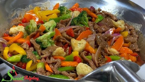 BEEF & VEGETABLE SAUCE