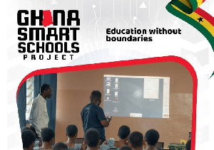 This initiative is under the Ghana Smart Schools Project