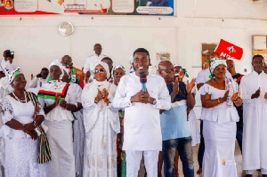 In his victory speech, Agbana thanked the people of Ketu North
